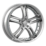 chrome rims, custom rims F5-95